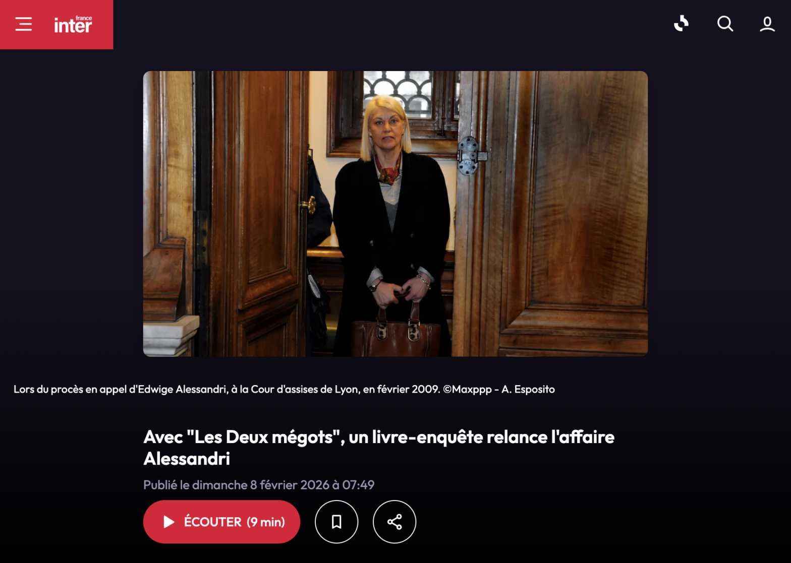 Les Deux Mégots sur France inter